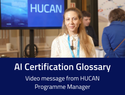 AI Certification Glossary. A video message from HUCAN Programme Manager